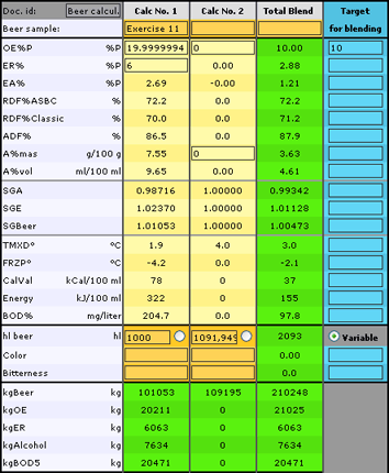 The Scandinavian Beer Calculator exercise 11 screenshot