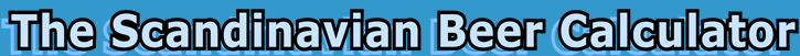 The Scandinavian Beer Calculator logo